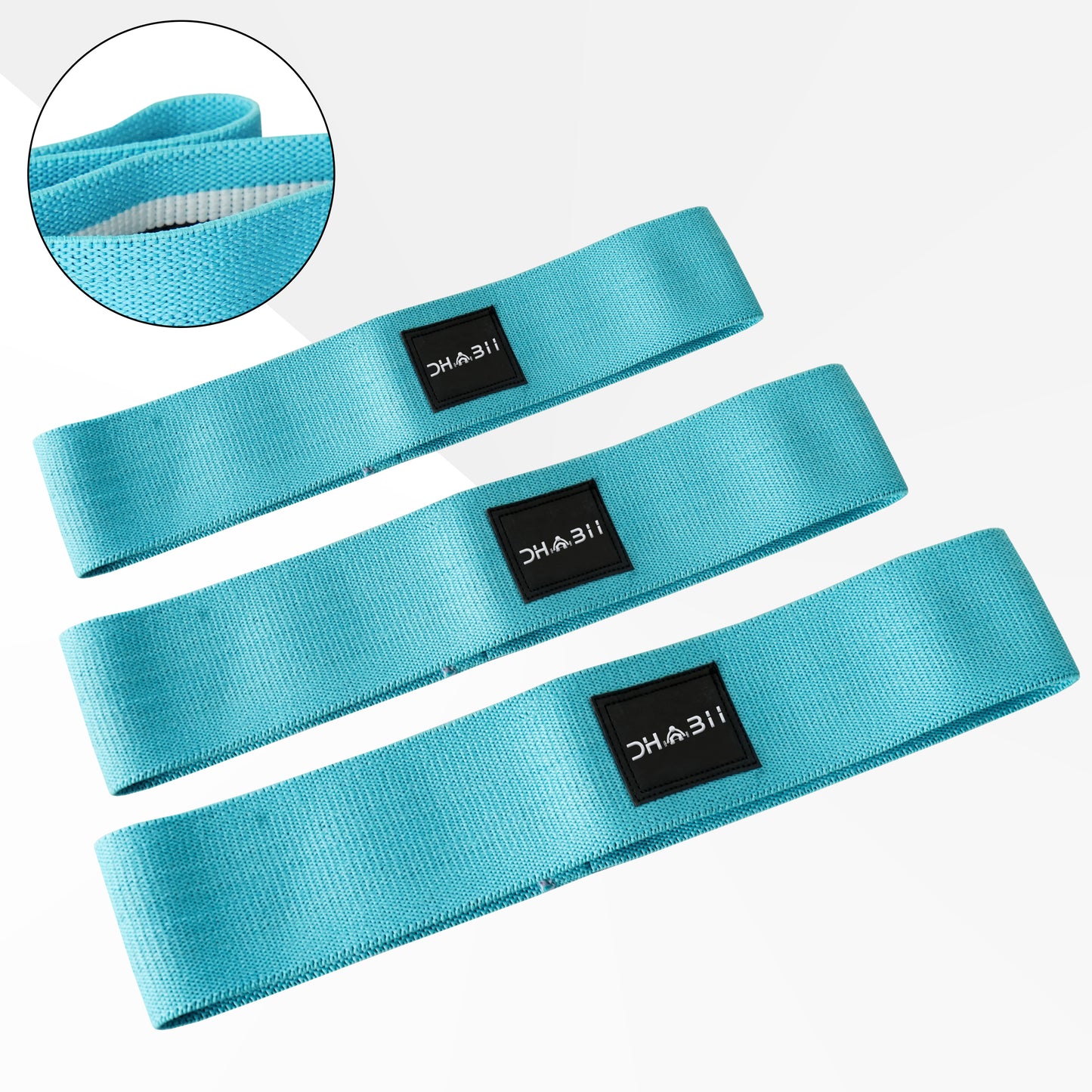 P-Dhabii Resistance Band Set For Working Out & Exercise.
