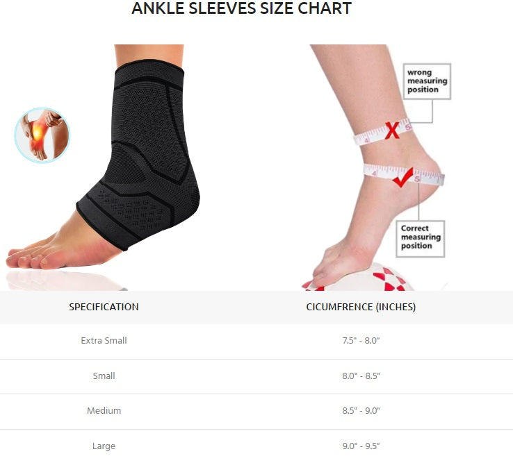 R-DHABII ANKLE COMPRESSION SLEEVE
