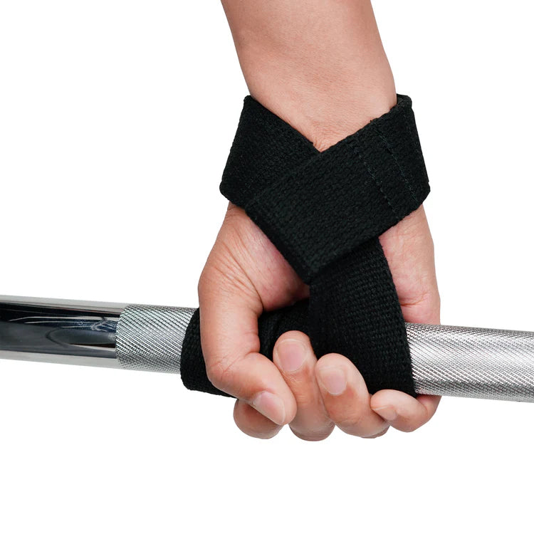 L-Lifting Wrist Straps for Weightlifting, 21" long silicon printed cotton with neoprene wrist padding, Best for Gym,Bodybuilding, Powerlifting, Strength Training, Deadlifts