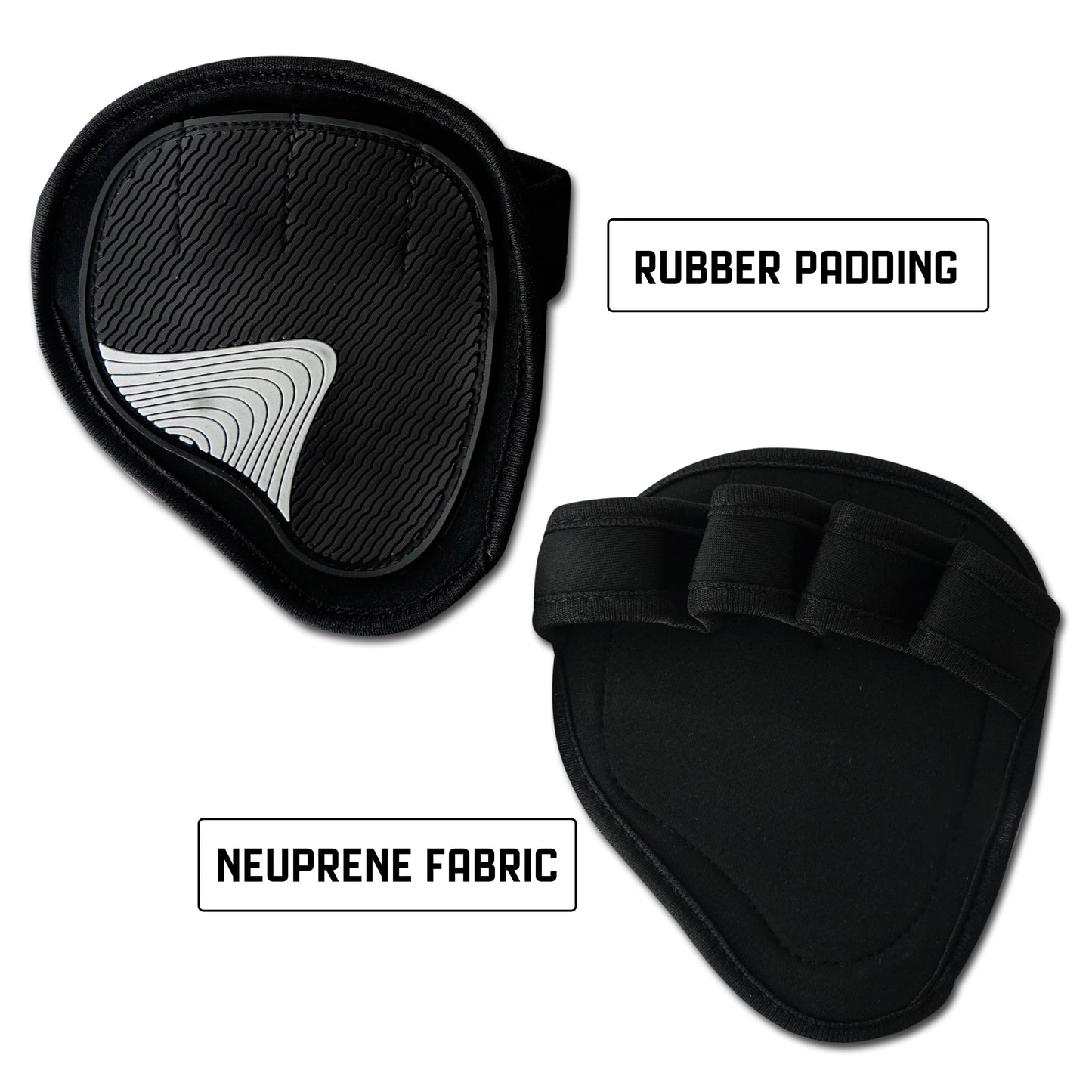 E-Dhabii Weightlifting Grip Pads, Neoprene Grip pads, The alternative to Gym Gloves