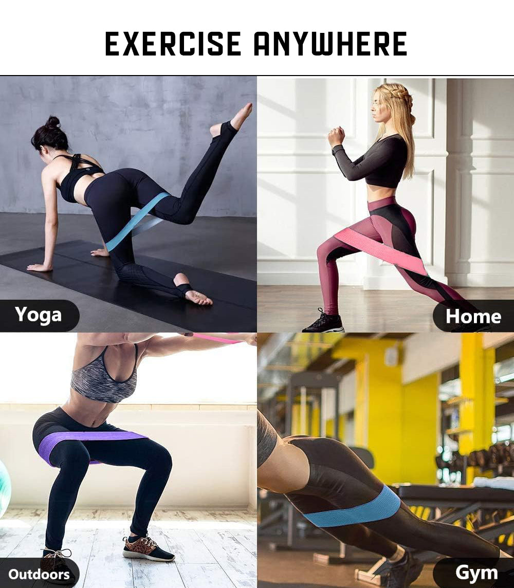P-Dhabii Resistance Band Set For Working Out & Exercise.
