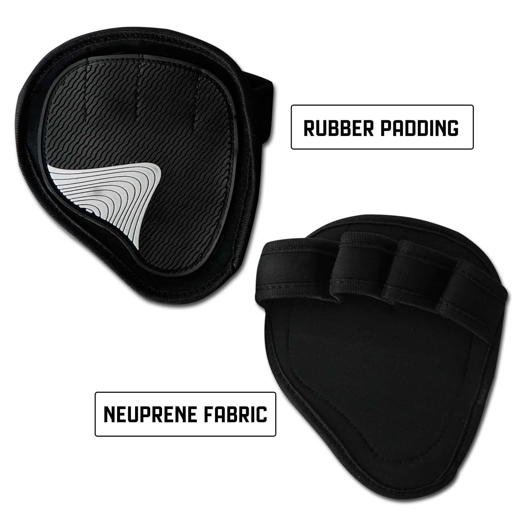 3 Dhabii Weightlifting Grip Pads, Neoprene Grip pads, The alternative to Gym Gloves