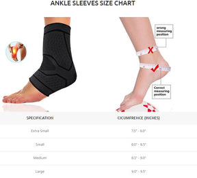 9- DHABII ANKLE COMPRESSION SLEEVE