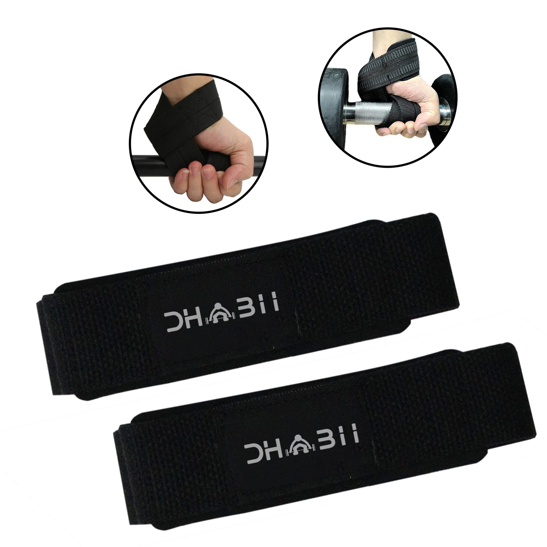 DHABII LIFTING WRIST STRAPS FOR WEIGHTLIFTING