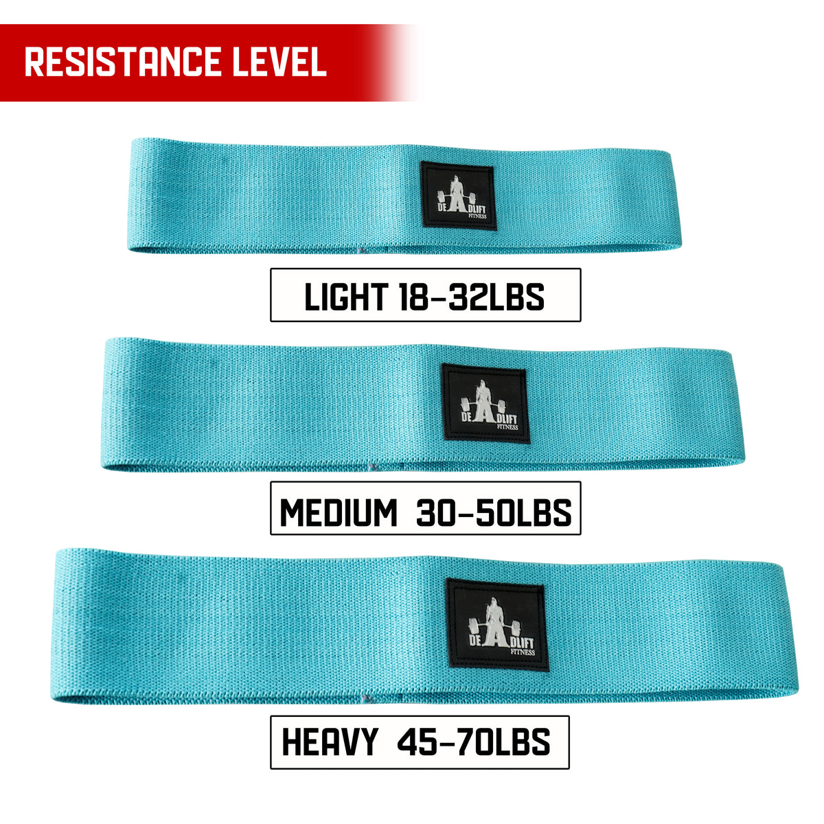 7-Dhabii Resistance Band Set For Working Out & Exercise.