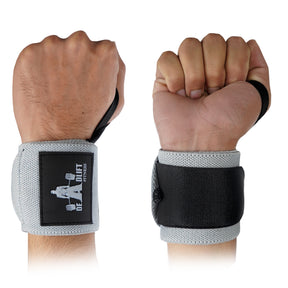 6-DHABII WRIST WRAPS - 18" WEIGHTLIFTING WRIST SUPPORT